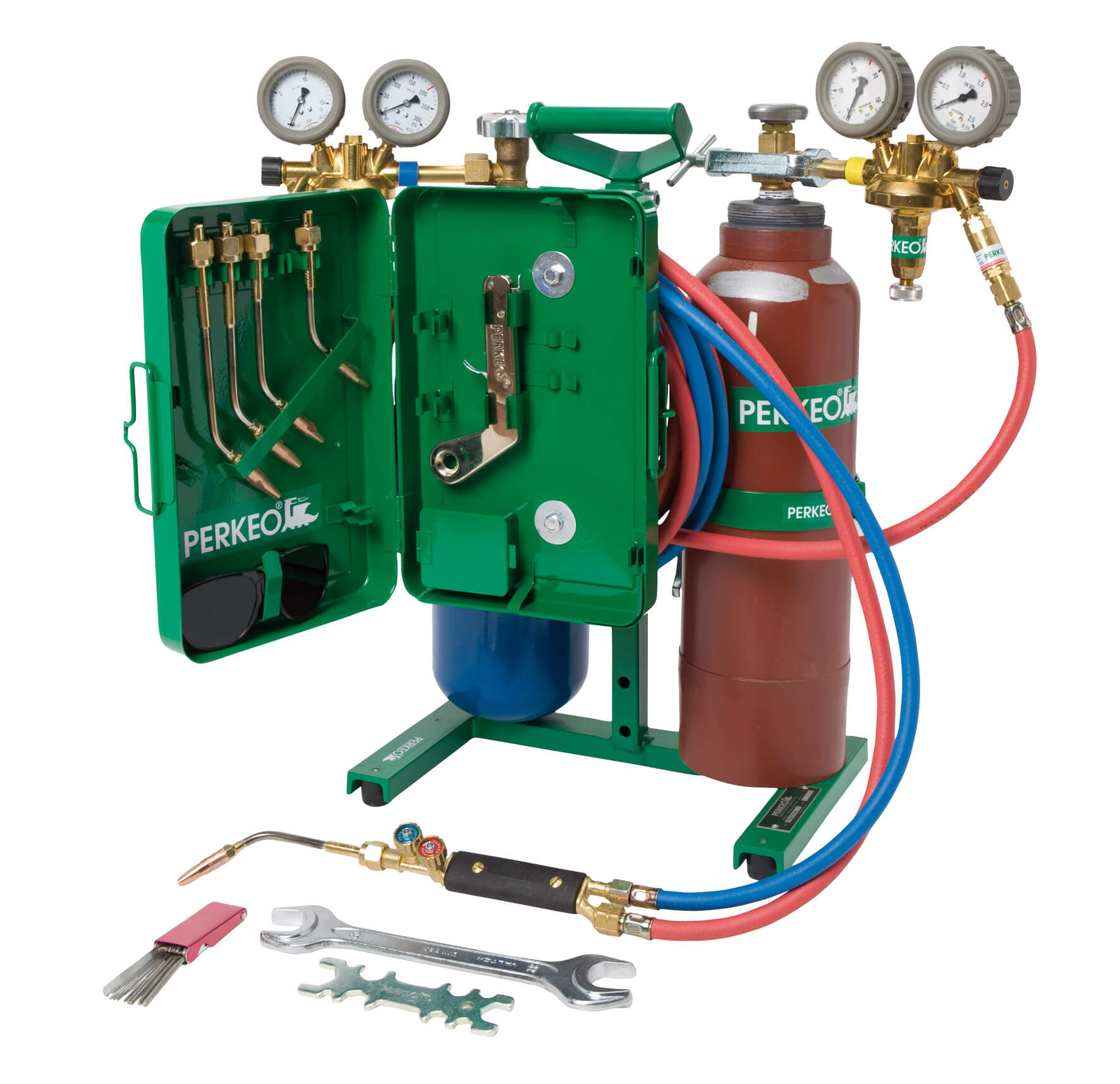 Perkeo A/S-Montagegerät tragbar mit 5 l Stahlflaschen