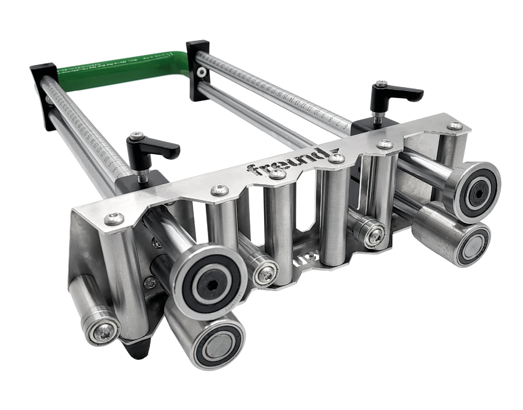 FREUND "HC" Maxi-Kanter 350 doppelt 6 Führungsrollen, Aufkanthöhe 350 mm